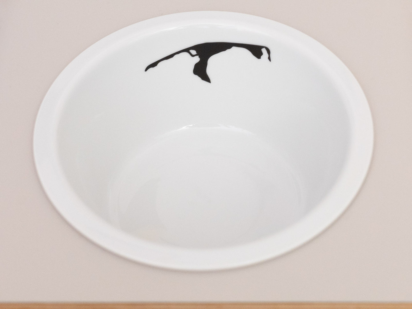 Bol en porcelaine pour dogBar® M et M-Small "Raspberry LIMITED"