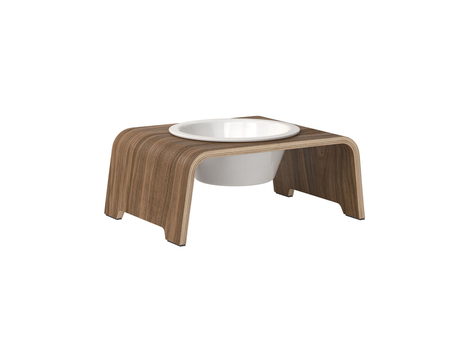 dogBar® Single M-small - walnut