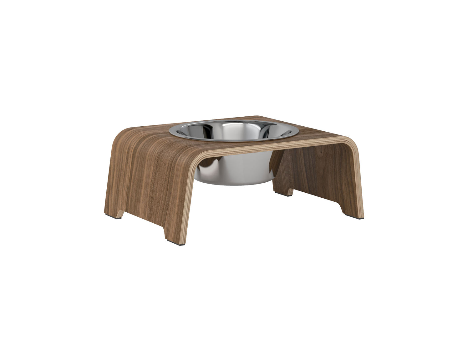 dogBar® Single M-small - walnut