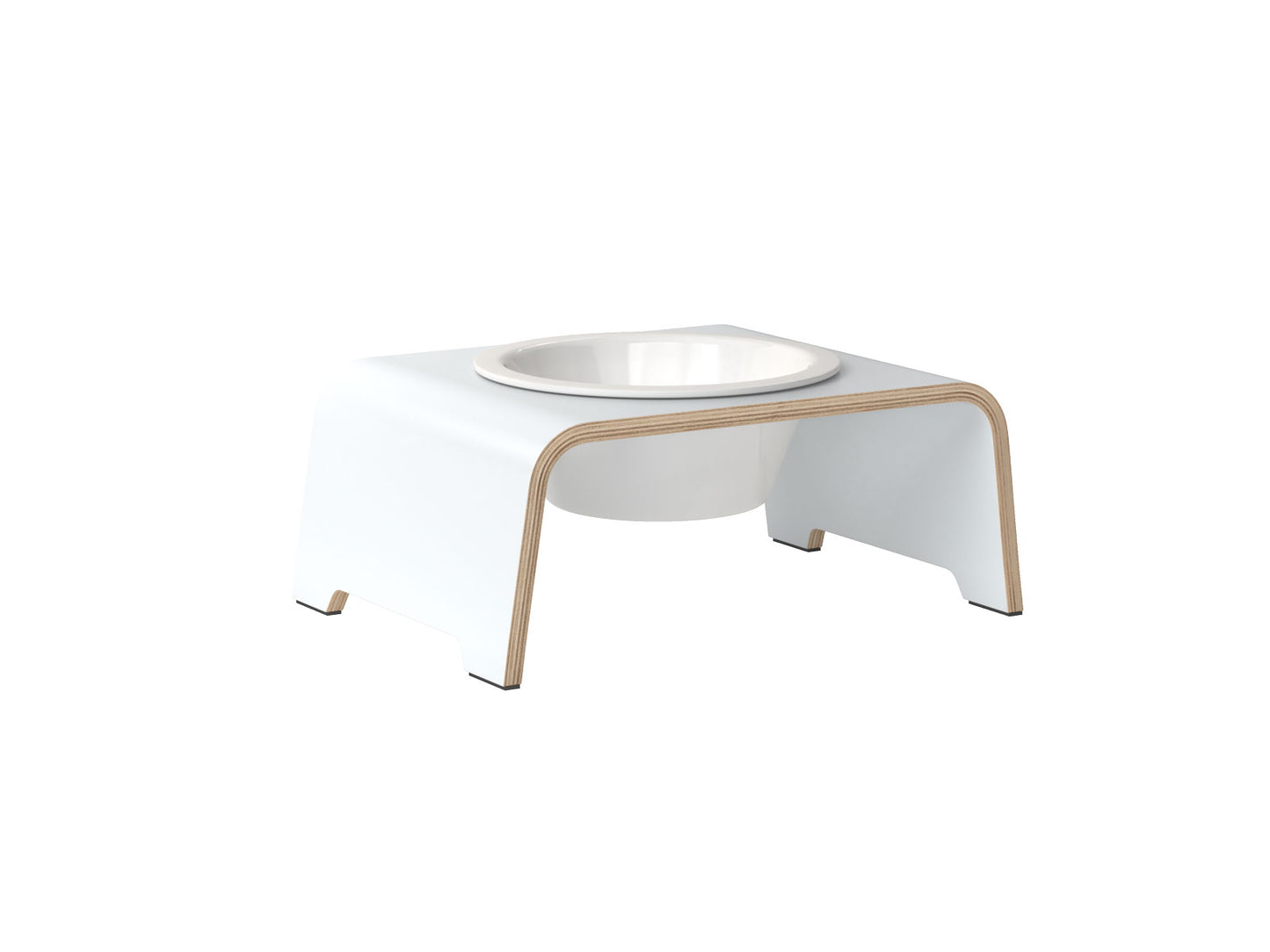 dogBar® Single M-small - White