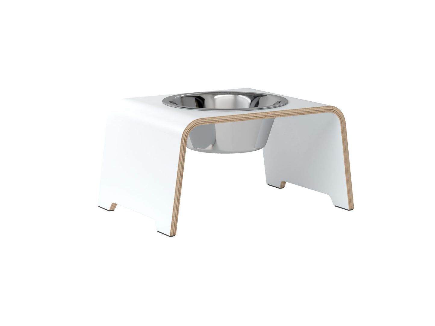 dogBar Single M - Weiss