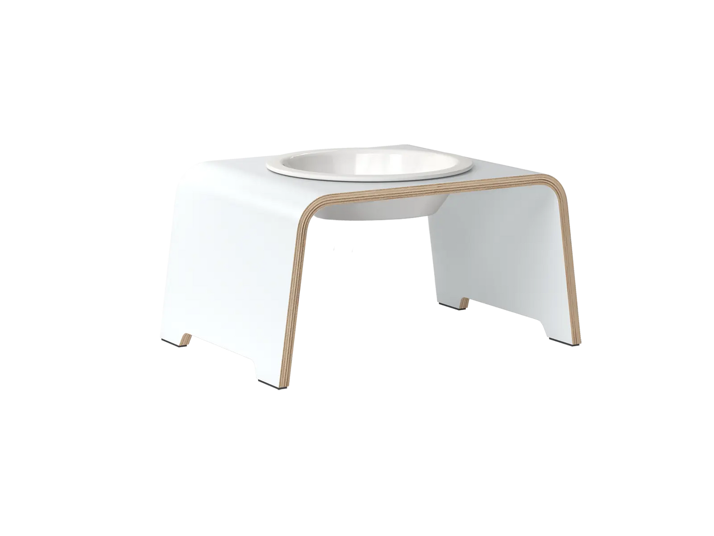 dogBar Single M - Weiss
