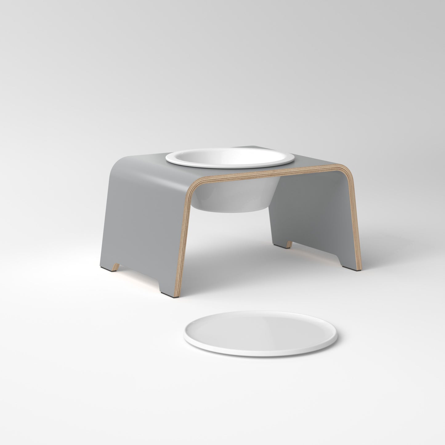 Lid for porcelain bowl M and M-small