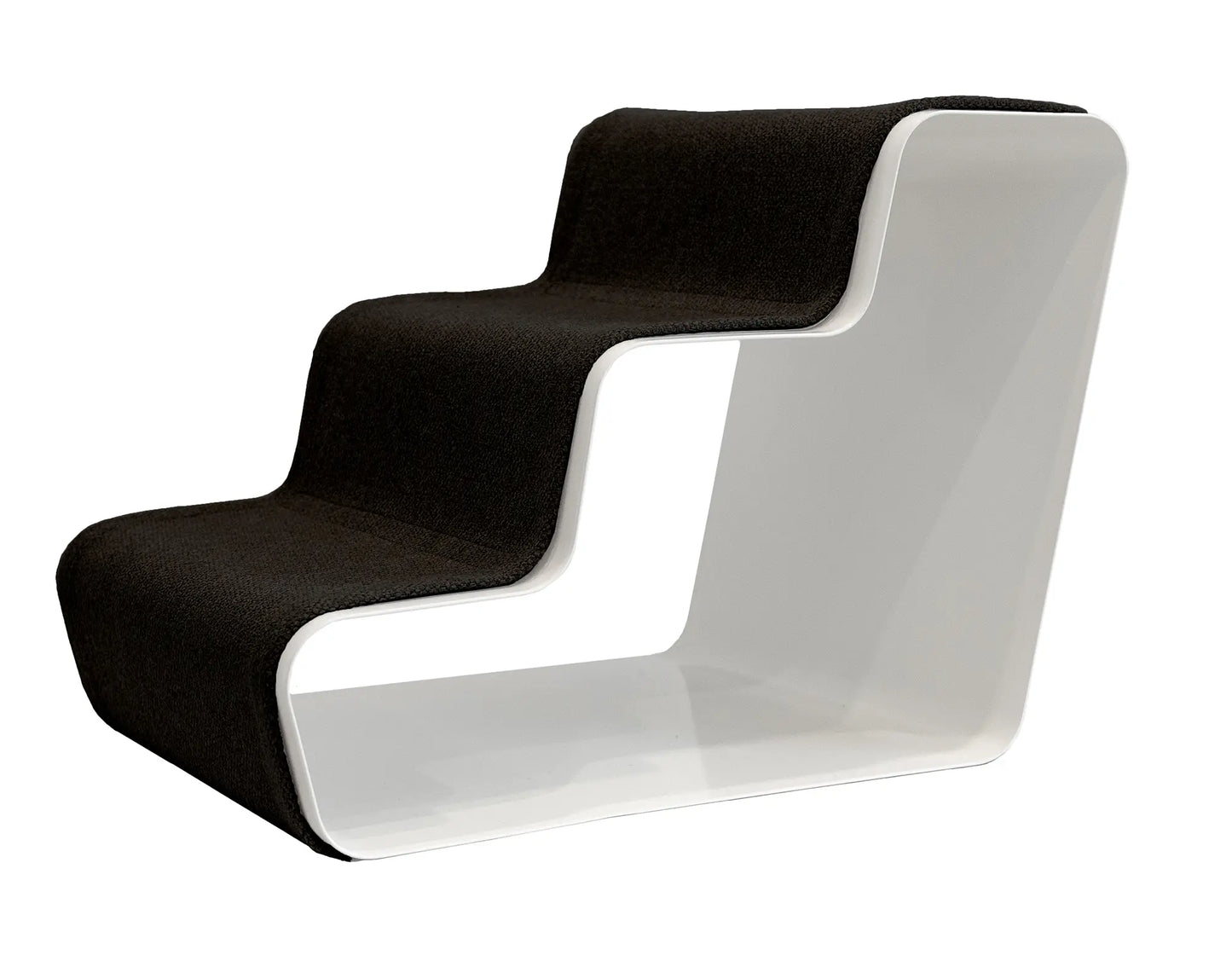 dogBeam 3 steps - steel, powder-coated white