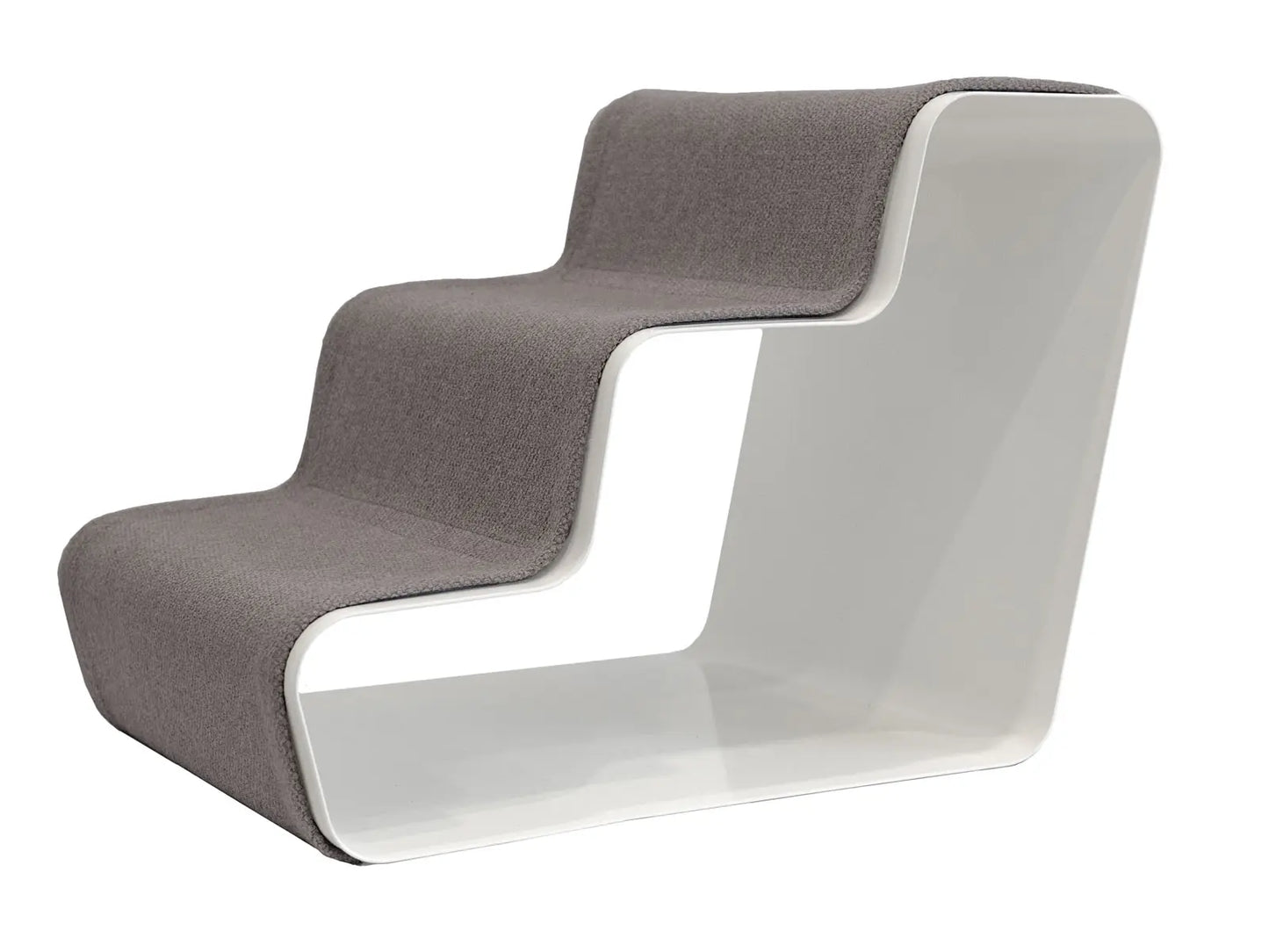 dogBeam 3 steps - steel, powder-coated white