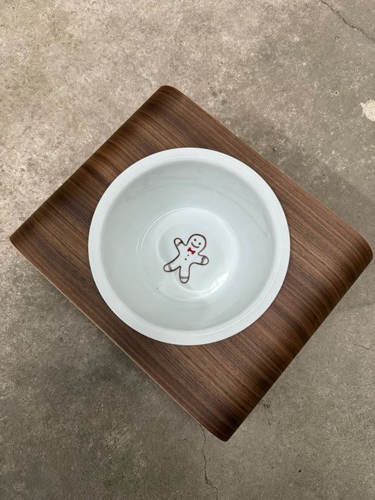 Porcelain bowl for dogBar® M and M-Small "Raspberry LIMITED"