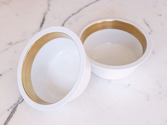Surcharge GOLD Edition for two porcelain bowls of the dogBar® S