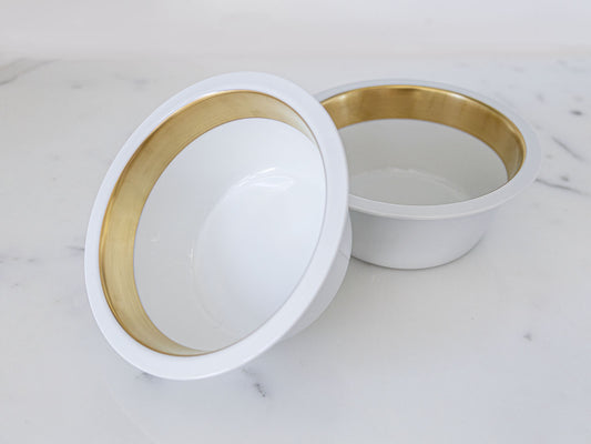 Surcharge GOLD Edition for two porcelain bowls of the dogBar® M or M-small