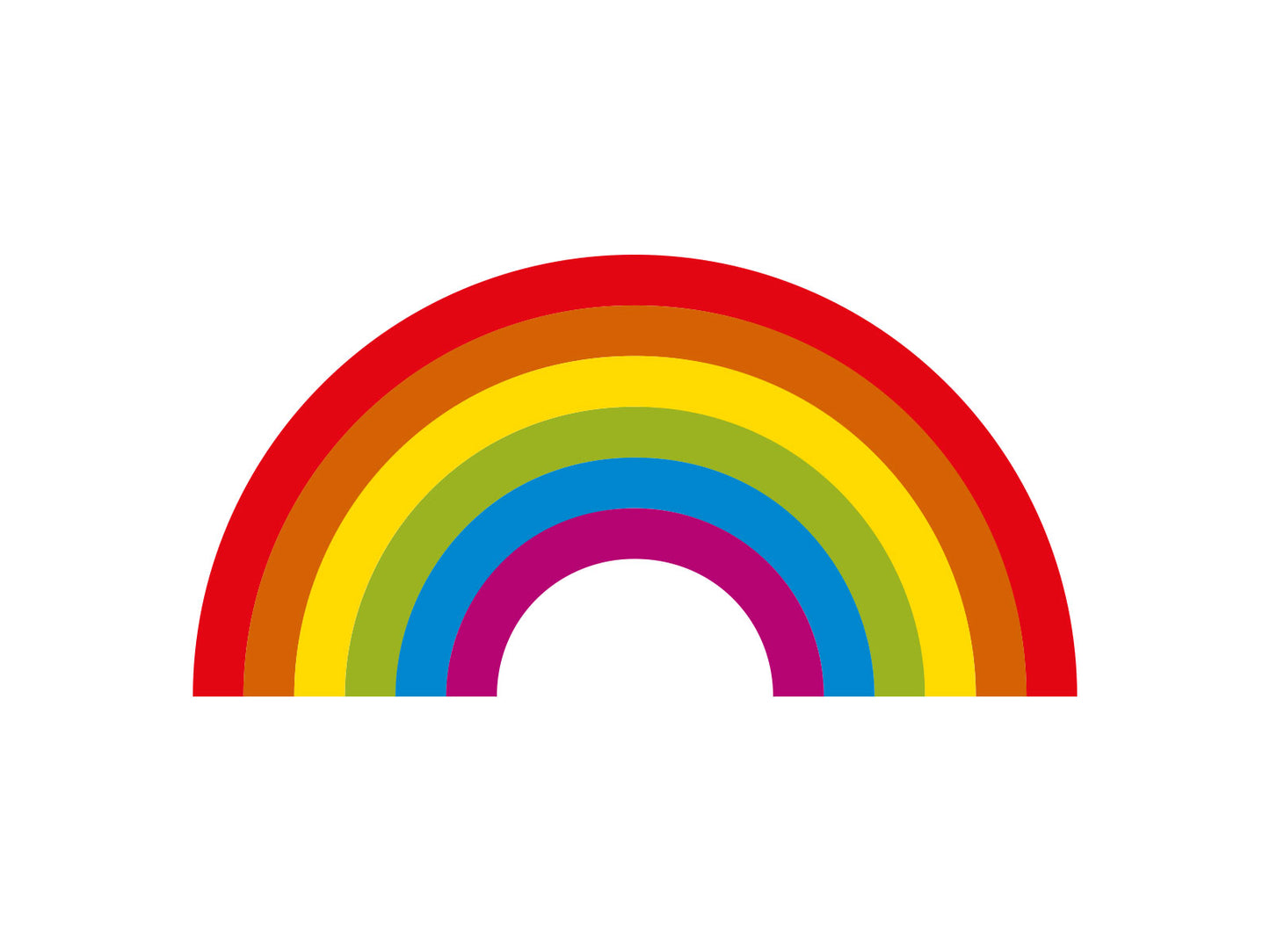 Supplément arc-en-ciel dans un bol en porcelaine pour le dogBar® M ou M-small