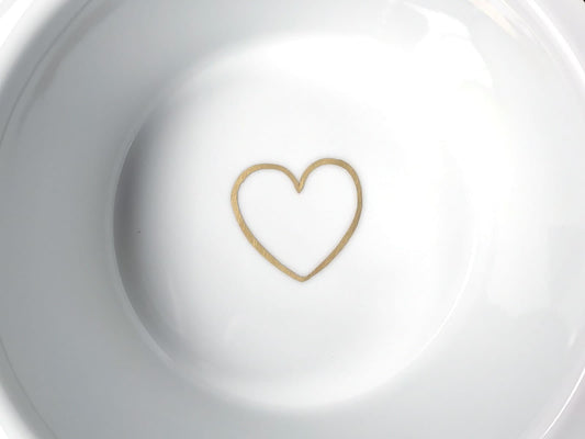 Surcharge personalization for two porcelain bowls of the dogBar® S